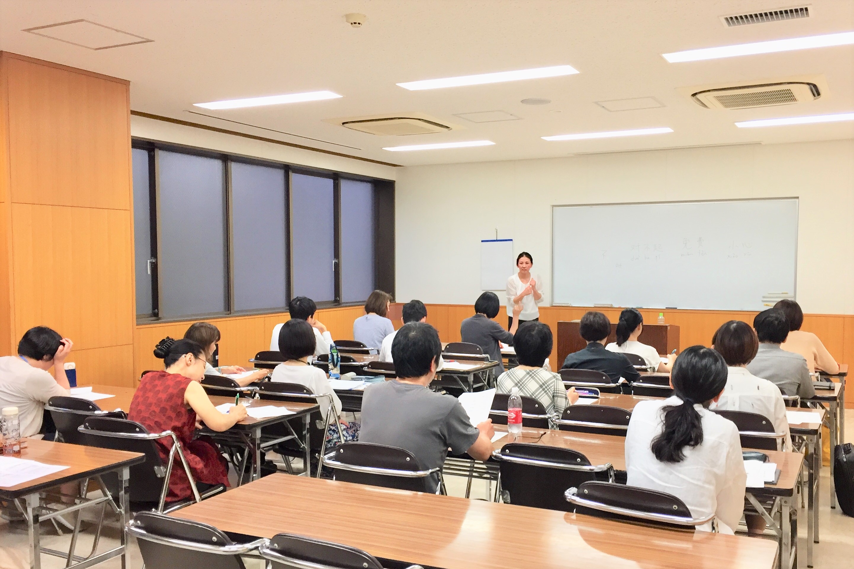 中国語講座の様子